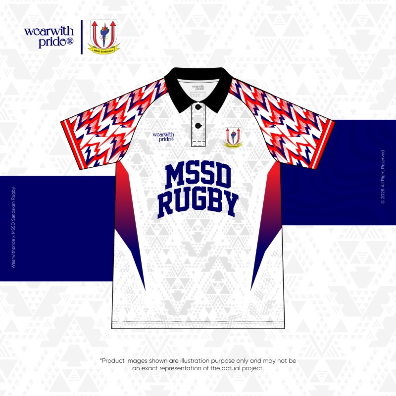 [ADULT] MSSD SDK RUGBY POLO RAGLAN